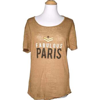 Vêtements Femme T-shirts & Polos Ikks top manches courtes  40 - T3 - L Marron Marron