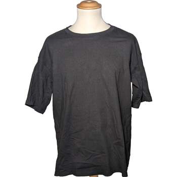 Vêtements Homme T-shirts & Polos H&M t-shirt manches courtes  38 - T2 - M Noir Noir