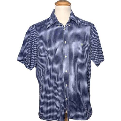 Vêtements Homme Chemises manches longues Lacoste 40 - T3 - L Bleu
