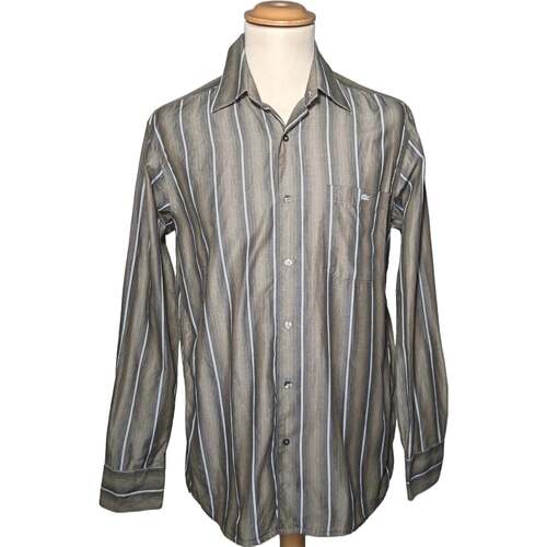 Vêtements Homme Chemises manches longues Lacoste 40 - T3 - L Gris