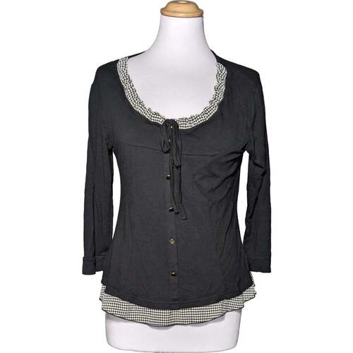 Vêtements Femme T-shirts & Polos Breal top manches longues  40 - T3 - L Noir Noir