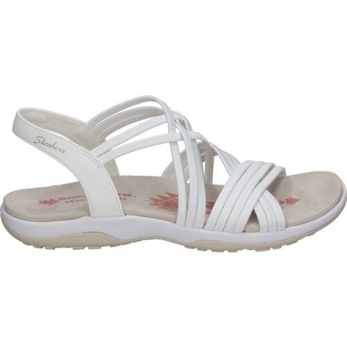 Chaussures Femme Sandales et Nu-pieds Skechers 163185-WHT Blanc