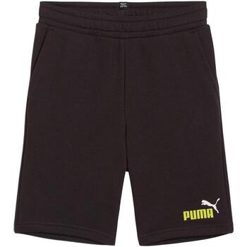 Vêtements Garçon Shorts / Bermudas Puma Ps ess+2 shorts tr b Noir