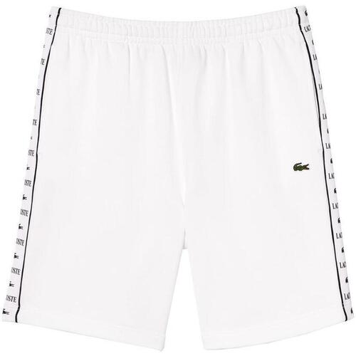 Vêtements Homme Shorts / Bermudas Lacoste Short Blanc