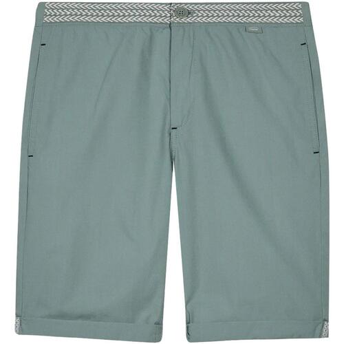 Vêtements Homme Shorts / Bermudas Oxbow Bermuda uni Vert