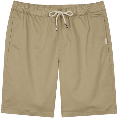 Vêtements Homme Shorts Denim / Bermudas Oxbow Short chino elastique Beige
