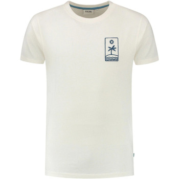 Vêtements Homme T-shirts & Polos Shiwi T-shirt End of Summer Jet stream White Blanc