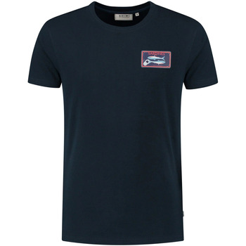 Vêtements Homme T-shirts manches courtes Shiwi T-Shirt Sardines Midnight Navy Bleu