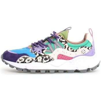 Chaussures Femme Baskets mode Flower Mountain YAMANO 3 - 2017817 02-2C64 SUEDE-PONY HAIR-NYLON multicolore