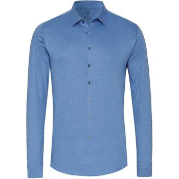 Vêtements Homme Chemises manches longues Desoto Chemise Kent Bleu Bleu