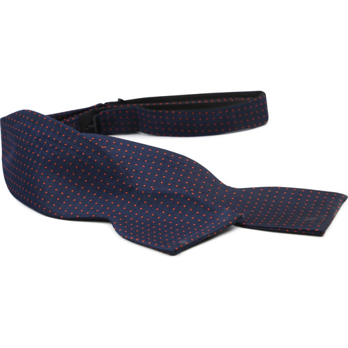 Vêtements Homme Cravates et accessoires Suitable Autocollant en soie Navy à pois Bleu