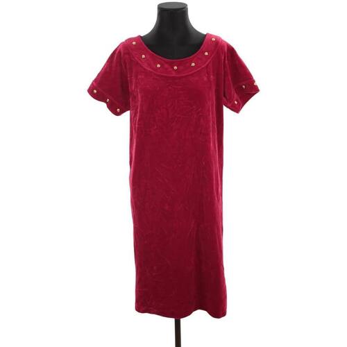 Vêtements Femme Robes Saint Laurent Robe en velours Rouge