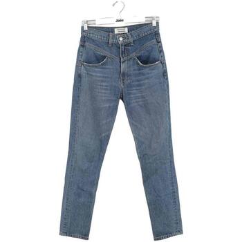 jeans reformation  jean droit en coton 
