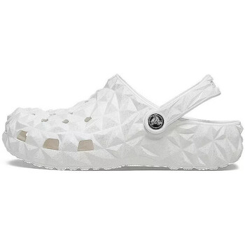 Chaussures Шлепки сабо кроксы crocs reviva clog белые оригинал Crocs CLASSIC GEOMETRIC GLOG Blanc
