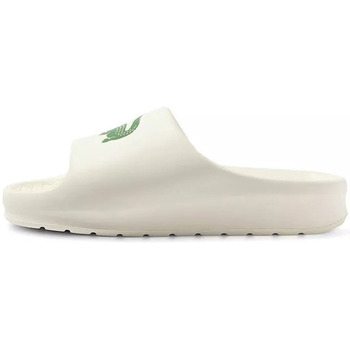 Chaussures Homme Mules Lacoste SERVE SLIDE 2.0 Blanc