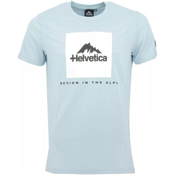 Vêtements Homme T-shirts manches courtes Helvetica MILLER Bleu