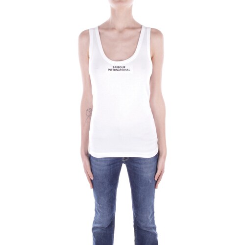 Vêtements Femme T-shirts & Polos Barbour LML0851 Blanc