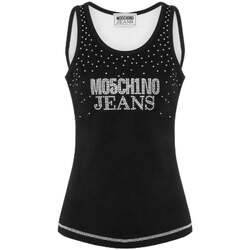 Vêtements Femme Débardeurs / T-shirts sans manche Moschino  Noir