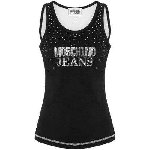 Vêtements Femme Débardeurs / T-shirts sans manche Moschino  Noir