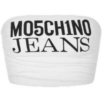 Vêtements Femme Débardeurs / T-shirts sans manche Moschino  Blanc