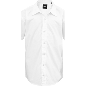 Vêtements Garçon Chemises manches courtes Kaporal Chemise coton droite Blanc