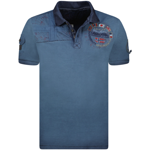 Vêtements Homme Polos manches courtes Geo Norway SY1307HGN-Navy Bleu