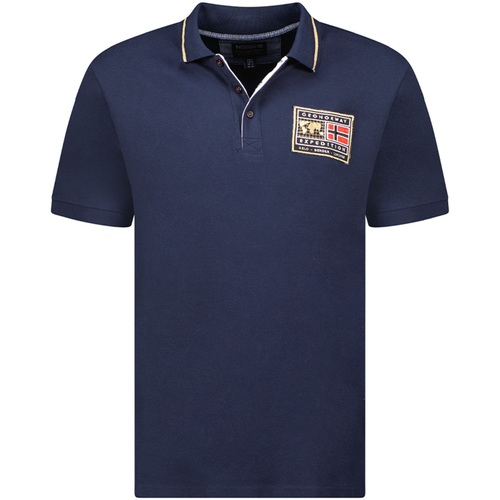 Vêtements Homme Polos manches courtes Geographical Norway SY1308HGN-Navy Marine