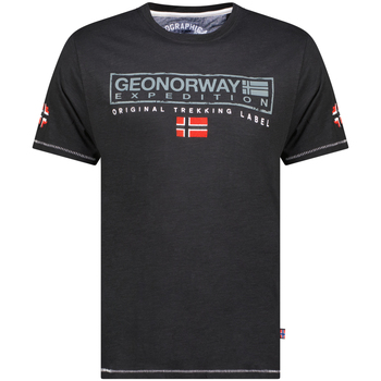 Vêtements Homme T-shirts manches courtes Geo Norway SY1311HGN-Black Noir