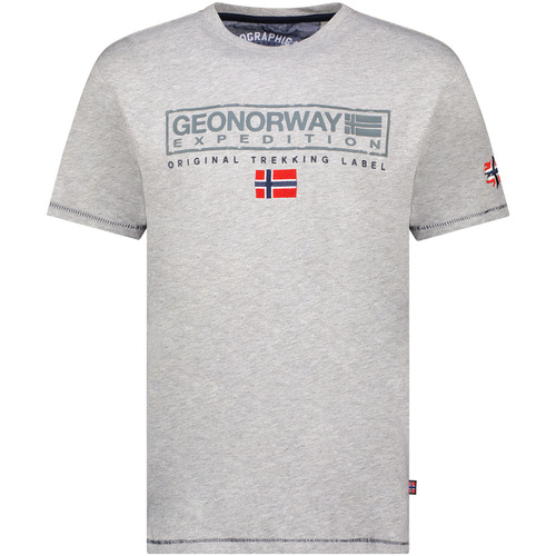 Vêtements Homme T-shirts manches courtes Geo Norway SY1311HGN-Blended Grey Gris