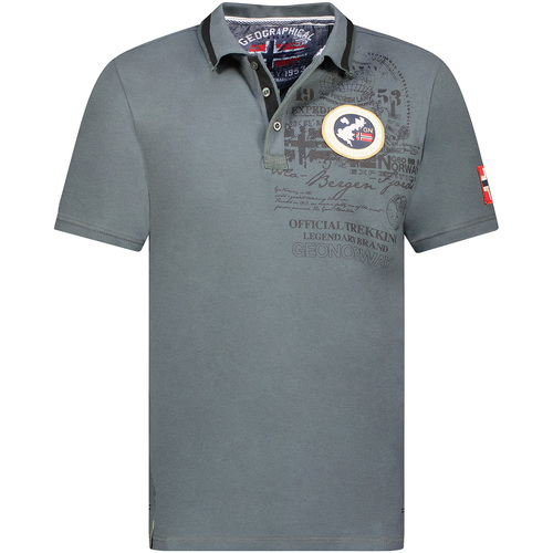 Vêtements Homme Polos manches courtes Geo Norway SY1357HGN-Dark Grey Gris