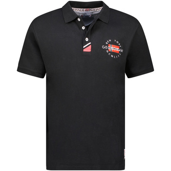 Vêtements Homme Polos manches courtes Geographical Norway SY1358HGN-Black Noir