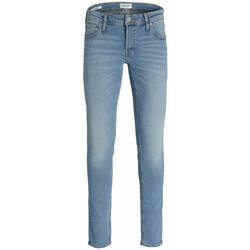Vêtements Garçon Jeans skinny Jack & Jones 12231661 Bleu