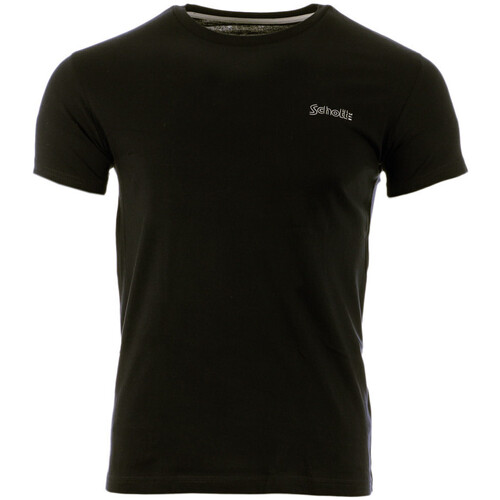 Vêtements Homme T-shirts & Polos Schott SC-JEFFONECK Noir