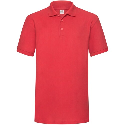 Vêtements Homme T-shirts & Polos Fruit Of The Loom 65/35 Rouge