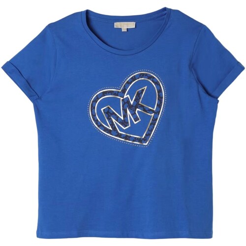 Vêtements Fille T-shirts manches courtes Gvasalia T Shirt R30003 Bleu