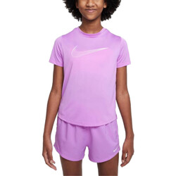 Vêtements Fille T-shirts manches courtes Nike DD7639 Violet