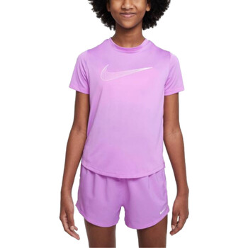 Vêtements Fille T-shirts manches courtes Nike DD7639 Violet