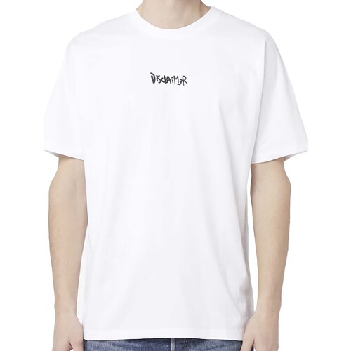 Vêtements Homme T-shirts & Polos Disclaimer Maglia Uomo In Jersey Blanc