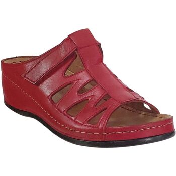 Chaussures Femme Mules Karyoka Aby Rouge