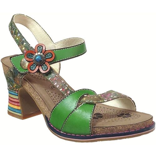 Chaussures Femme Sandales et Nu-pieds Laura Vita Decbyo 06 Vert