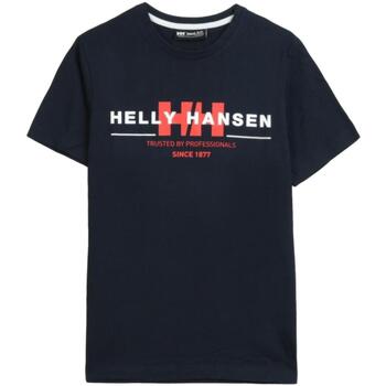 Vêtements Homme T-shirts manches courtes Helly Hansen  Bleu