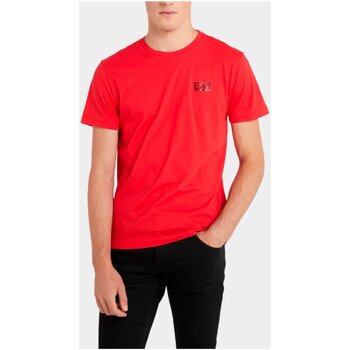 Vêtements Homme T-shirts manches courtes Emporio Armani EA7 8NPT22 PJEMZ Rouge