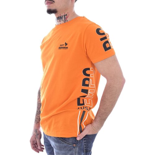 Vêtements Homme T-shirts manches courtes Just Emporio JE-MEJIM-01 Orange
