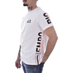 Vêtements Homme T-shirts Montblanc manches courtes Just Emporio JE-MEJIM-01 Blanc