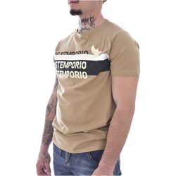 Vêtements Homme T-shirts Montblanc manches courtes Just Emporio JE-MALKIM-01 Beige