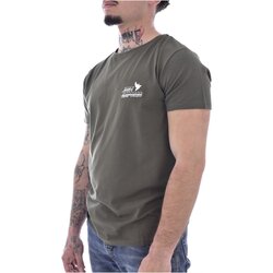 Vêtements Homme T-shirts Montblanc manches courtes Just Emporio JE-MILBIM-01 Vert