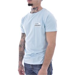 Vêtements Homme T-shirts Montblanc manches courtes Just Emporio JE-MILBIM-01 Bleu