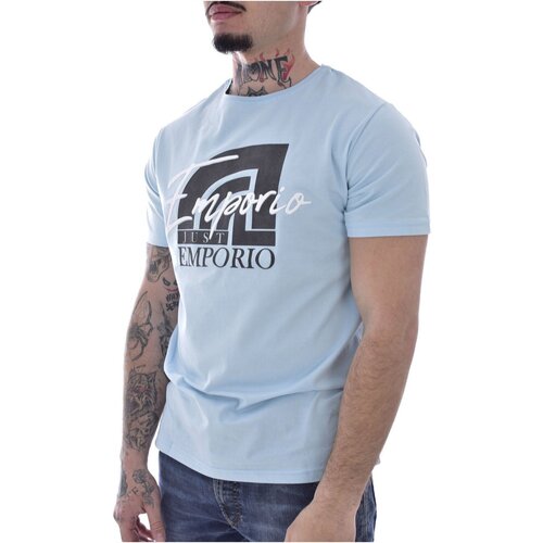 Vêtements Homme T-shirts manches courtes Just Emporio JE-MILIM-01 Bleu