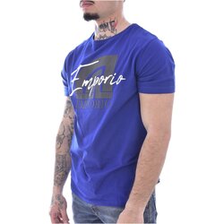 Vêtements Homme T-shirts Montblanc manches courtes Just Emporio JE-MILIM-01 Bleu