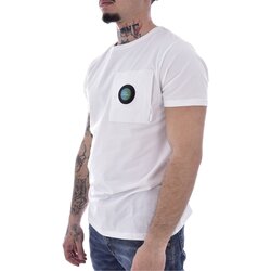 Vêtements Homme T-shirts Montblanc manches courtes Just Emporio JE-MOTIM-01 Blanc